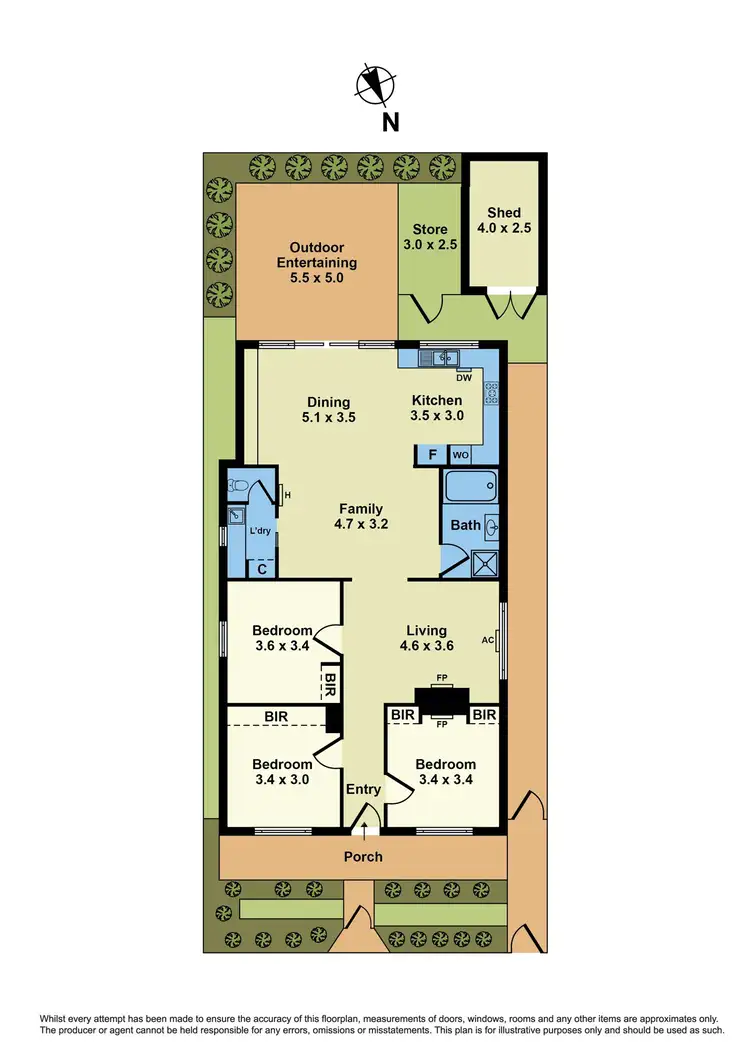 Floorplan of Homely house listing, 53 Princes Street, Williamstown VIC 3016