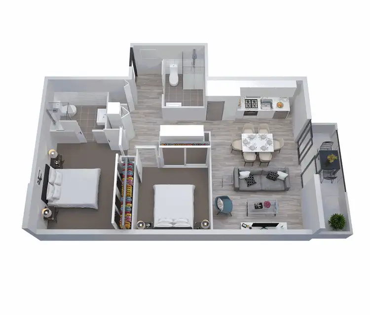 Floorplan of Homely apartment listing, 100/466 Dandenong Road, Caulfield North VIC 3161
