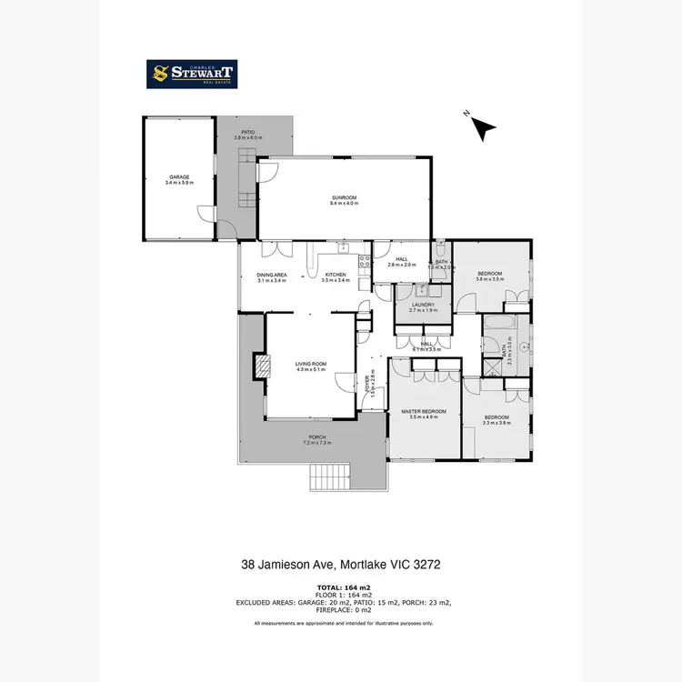Floorplan of Homely house listing, 38 Jamieson Avenue, Mortlake VIC 3272