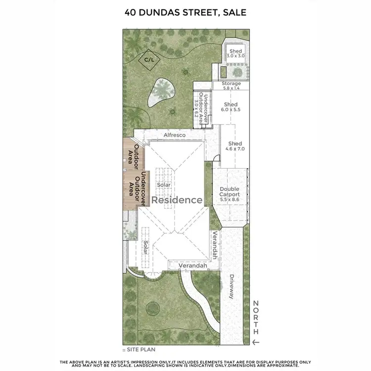 Floorplan of Homely house listing, 40 Dundas Street, Sale VIC 3850