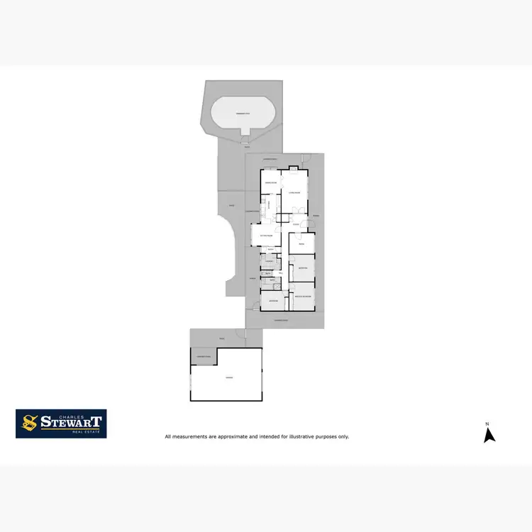 Floorplan of Homely rural property listing, 156 McConnells Road, Taroon VIC 3265