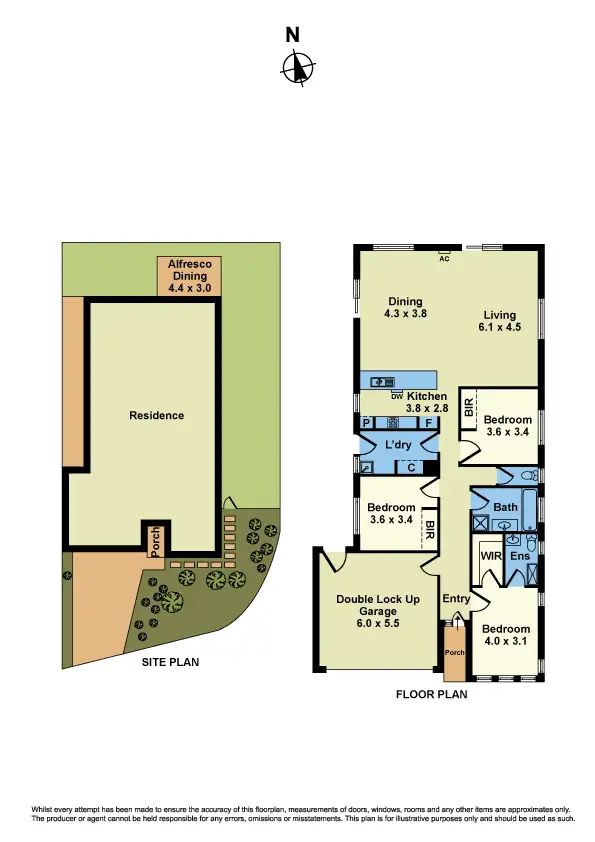 Floorplan of Homely house listing, 98 Yuruga Boulevard, Point Cook VIC 3030
