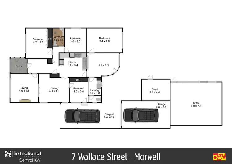 Floorplan of Homely house listing, 7 Wallace Street, Morwell VIC 3840