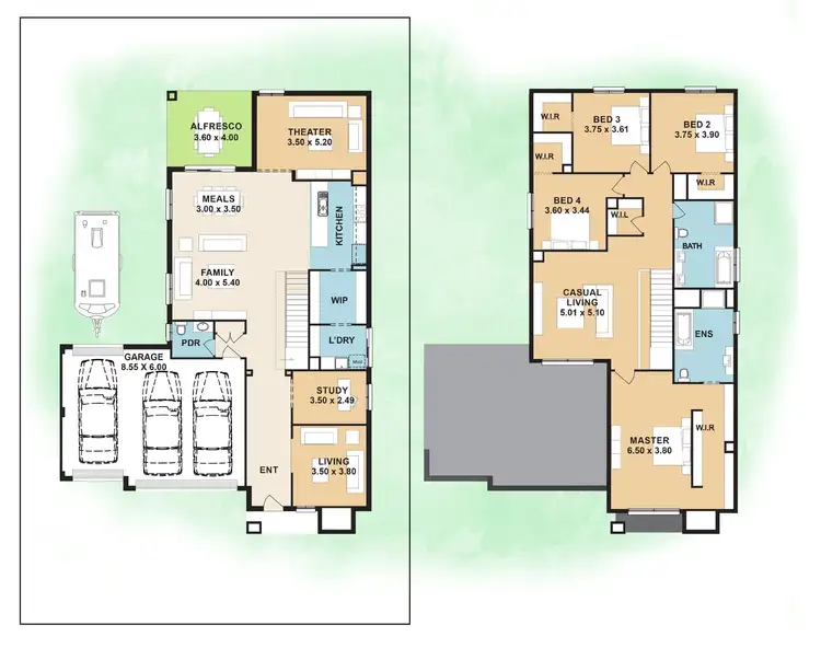 Floorplan of Homely house listing, 5 Madisons Avenue, Diggers Rest VIC 3427