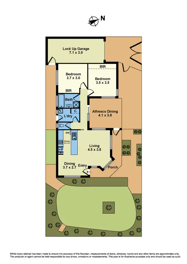 Floorplan of Homely house listing, 31A Hannan Street, Williamstown VIC 3016