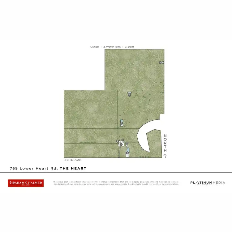 Floorplan of Homely rural property listing, 769 Lower Heart Road, The Heart VIC 3851