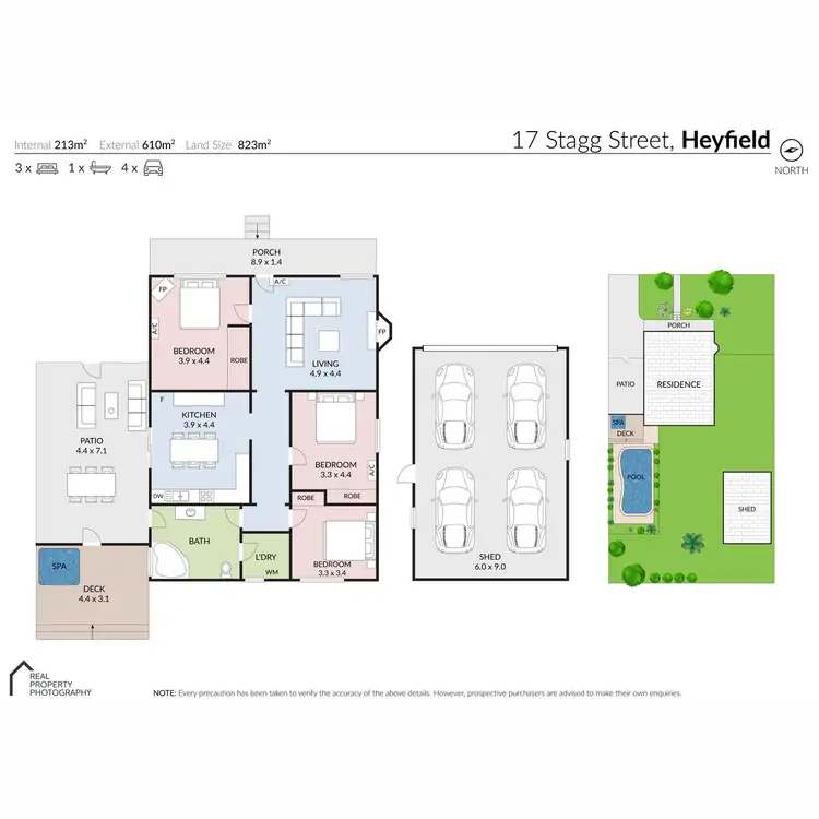 Floorplan of Homely house listing, 17 Stagg Street, Heyfield VIC 3858