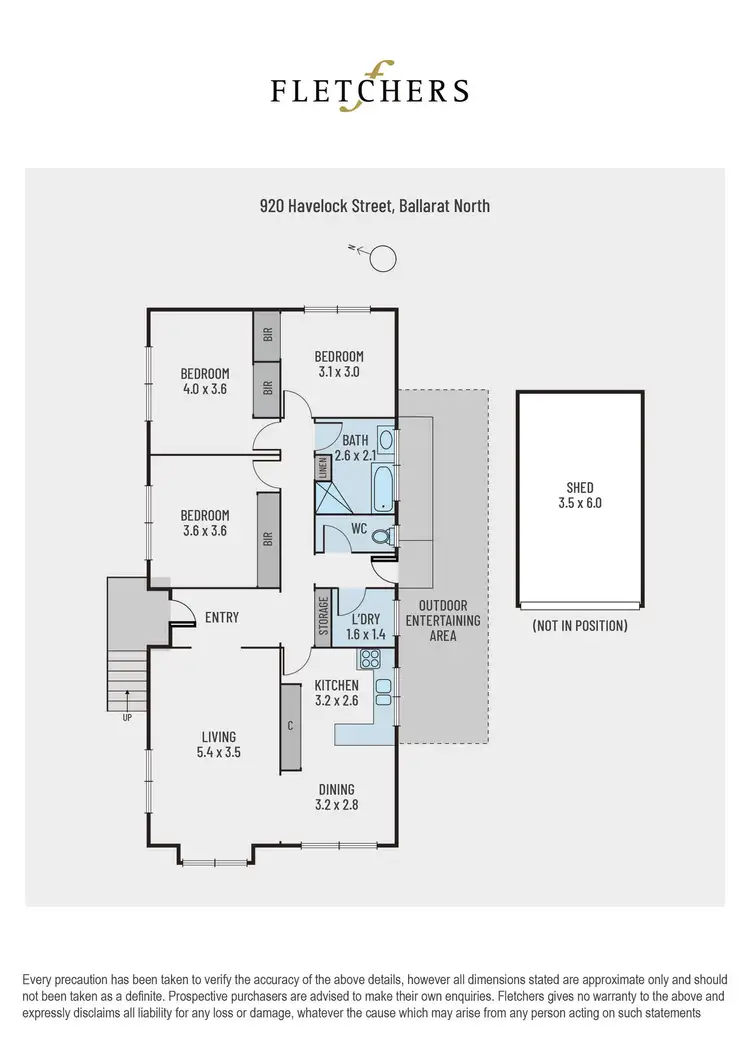Floorplan of Homely house listing, 920 Havelock Street, Ballarat North VIC 3350