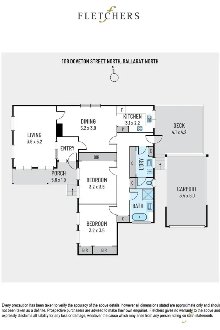 Floorplan of Homely house listing, 1118 Doveton Street, Ballarat North VIC 3350