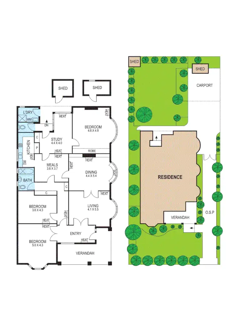 Floorplan of Homely house listing, 387 Glen Eira Road, Caulfield North VIC 3161