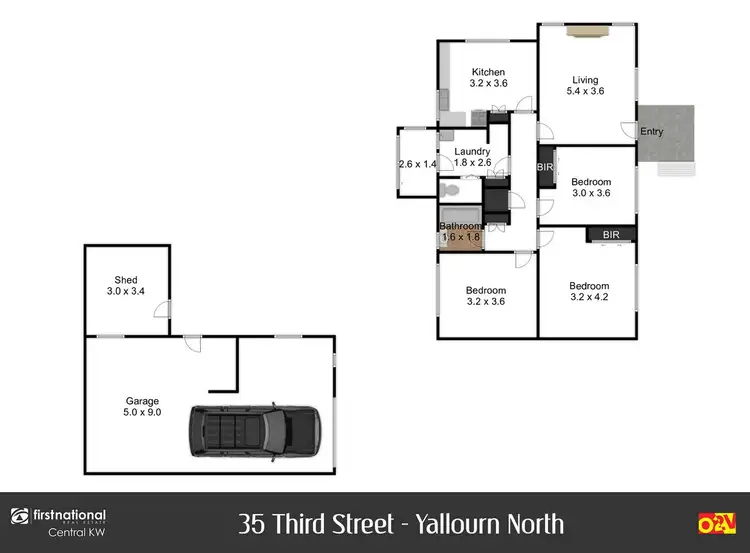 Floorplan of Homely house listing, 35 Third Street, Yallourn North VIC 3825