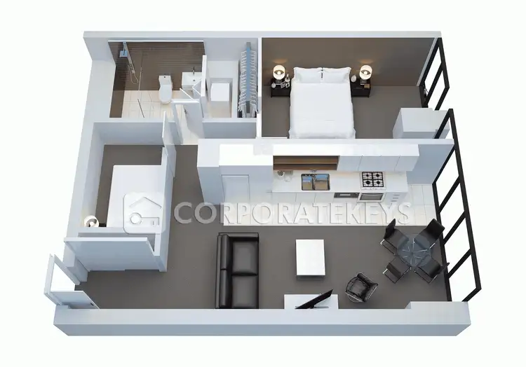 Floorplan of Homely apartment listing, 2909/1 Freshwater Place, Southbank VIC 3006