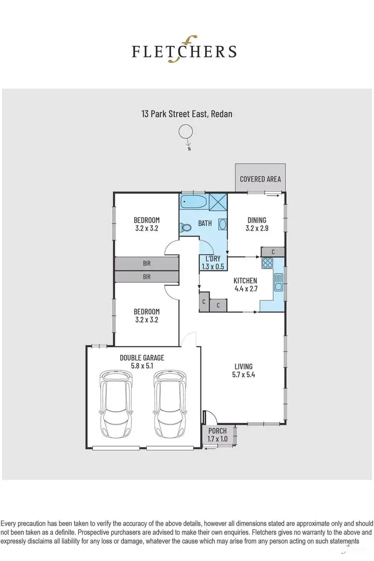 Floorplan of Homely house listing, 13 Park Street East, Redan VIC 3350