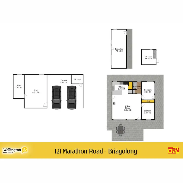Floorplan of Homely rural property listing, 121 Marathon Road, Briagolong VIC 3860