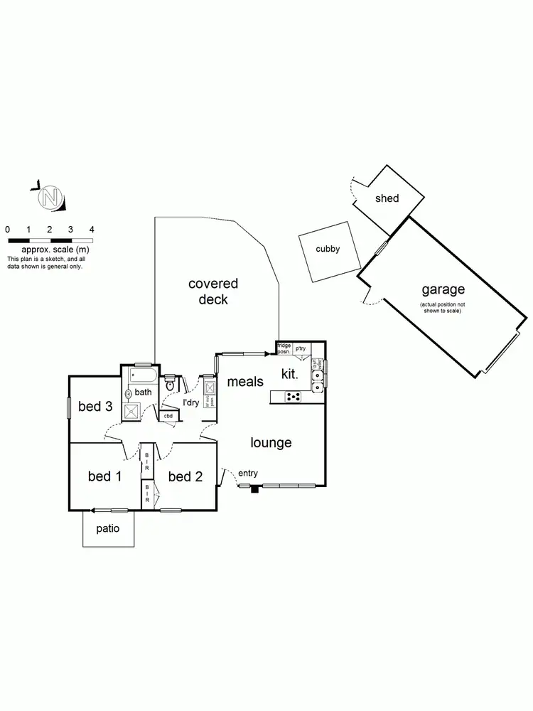 Floorplan of Homely house listing, Address available on request