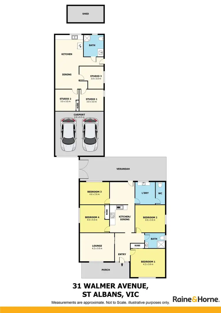 Floorplan of Homely house listing, 31 Walmer Avenue, St Albans VIC 3021