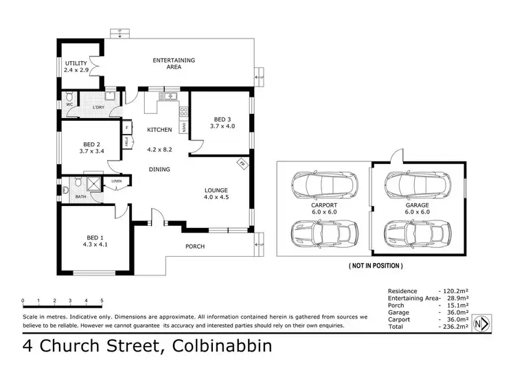 Floorplan of Homely house listing, 4 Church Street, Colbinabbin VIC 3559