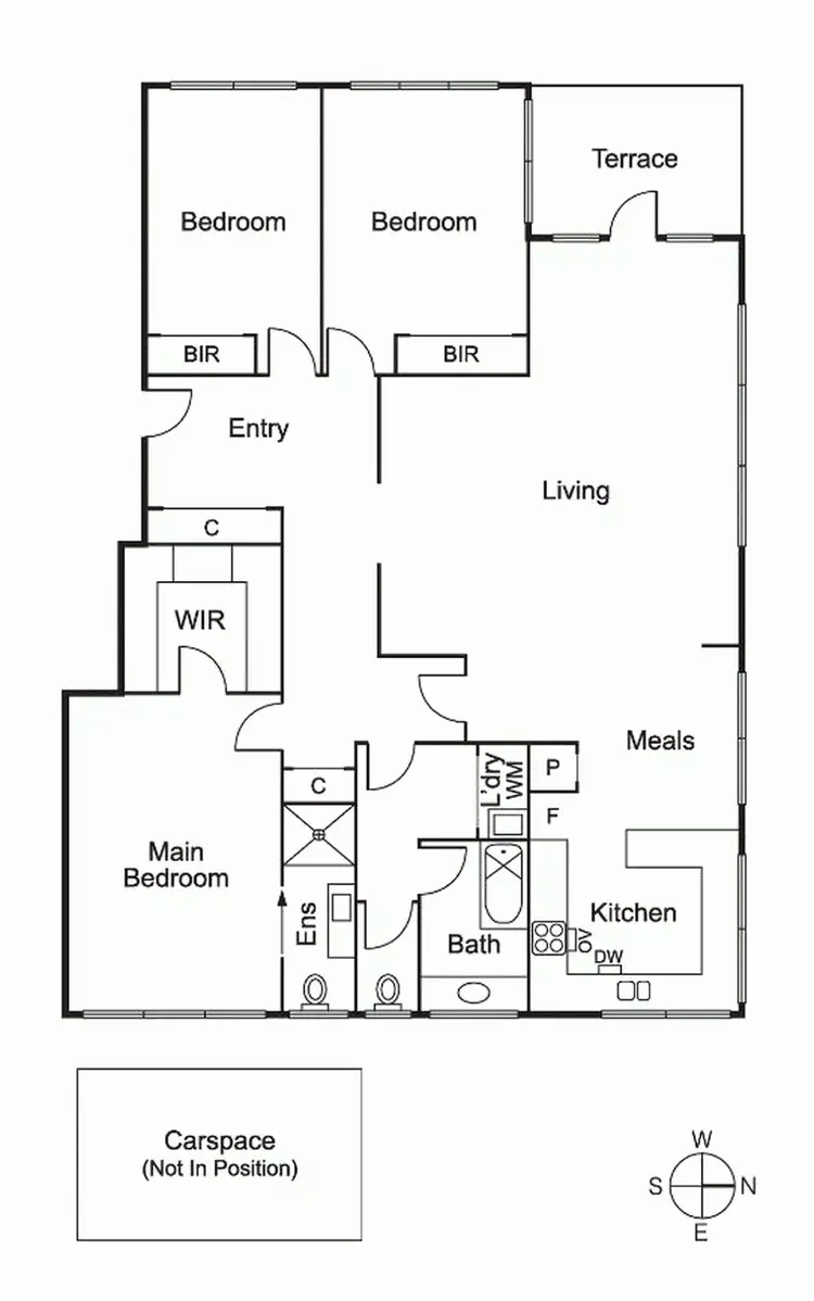 Floorplan of Homely apartment listing, 3/675 Inkerman Road, Caulfield North VIC 3161