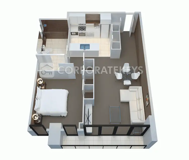 Floorplan of Homely apartment listing, 1702/1 Freshwater Place, Southbank VIC 3006