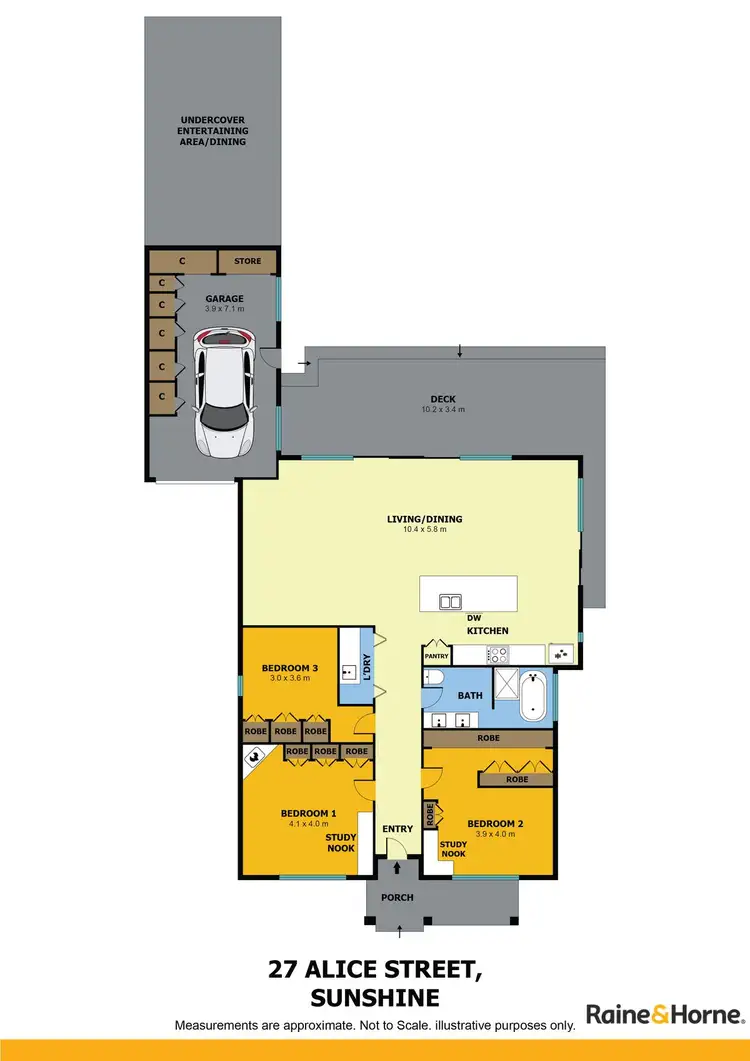 Floorplan of Homely house listing, 27 Alice Street, Sunshine VIC 3020