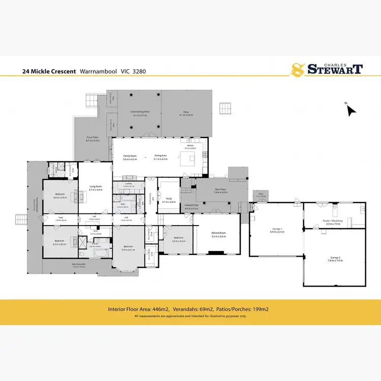 Floorplan of Homely house listing, Somerton 24 Mickle Crescent, Warrnambool VIC 3280