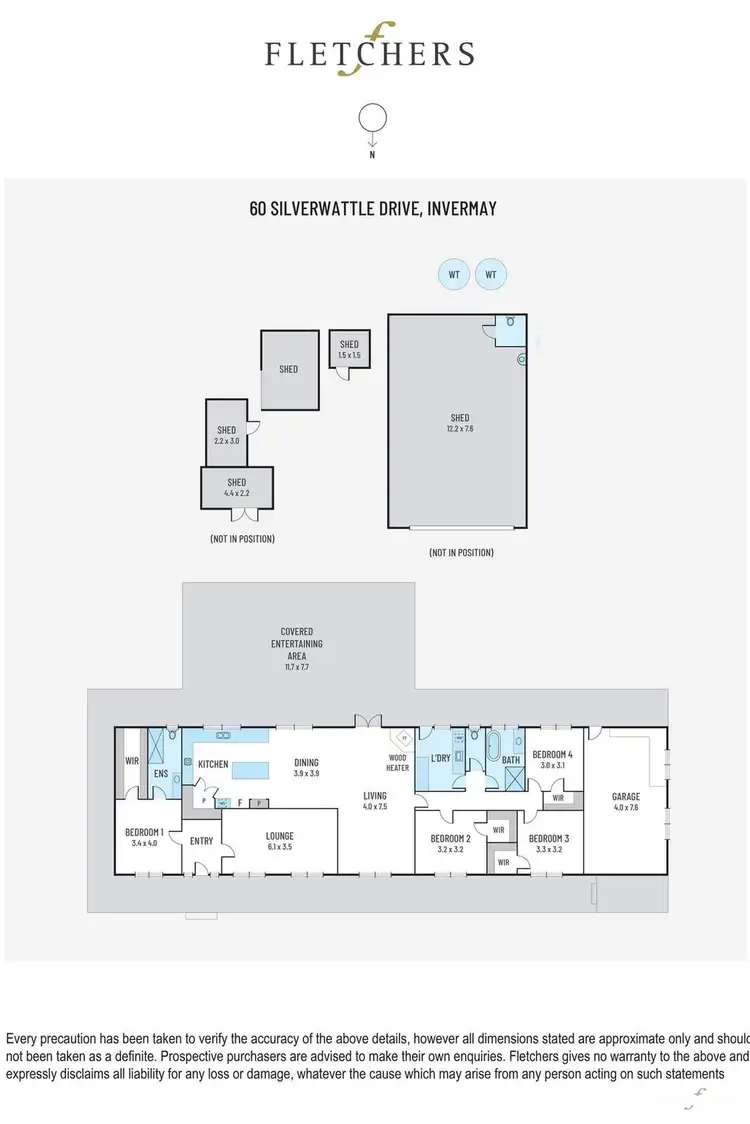Floorplan of Homely house listing, 60 Silverwattle Drive, Invermay VIC 3352