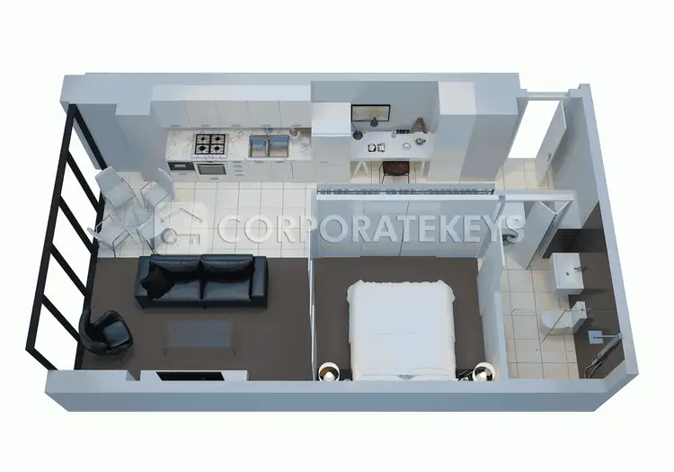 Floorplan of Homely apartment listing, 2311/1 Freshwater Place, Southbank VIC 3006