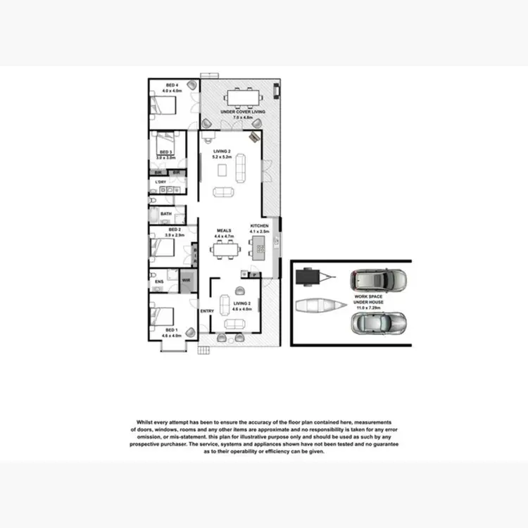 Floorplan of Homely house listing, 6 Pitcher Street, Port Campbell VIC 3269