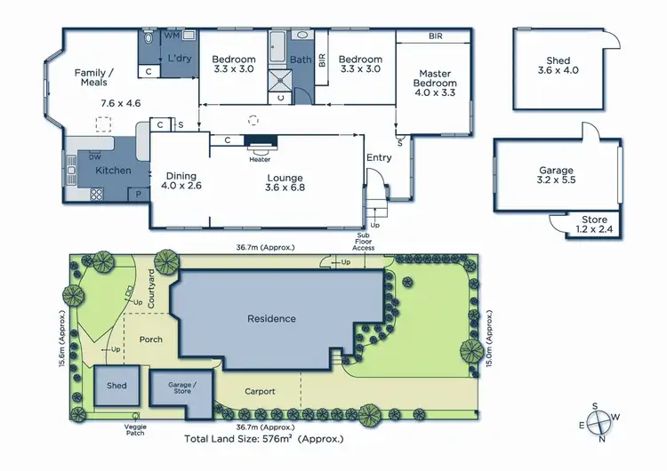 Floorplan of Homely house listing, 35 Samuel Road, Blackburn South VIC 3130