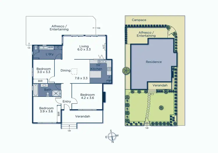 Floorplan of Homely unit listing, 1/4 Haros Avenue, Nunawading VIC 3131