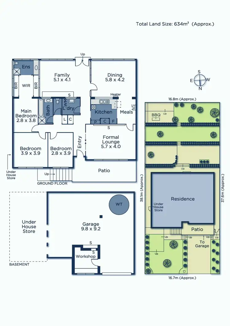 Floorplan of Homely house listing, 15 Pearce Street, Burwood VIC 3125