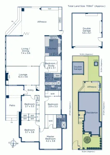 Floorplan of Homely house listing, 2 Haven Court, Mitcham VIC 3132