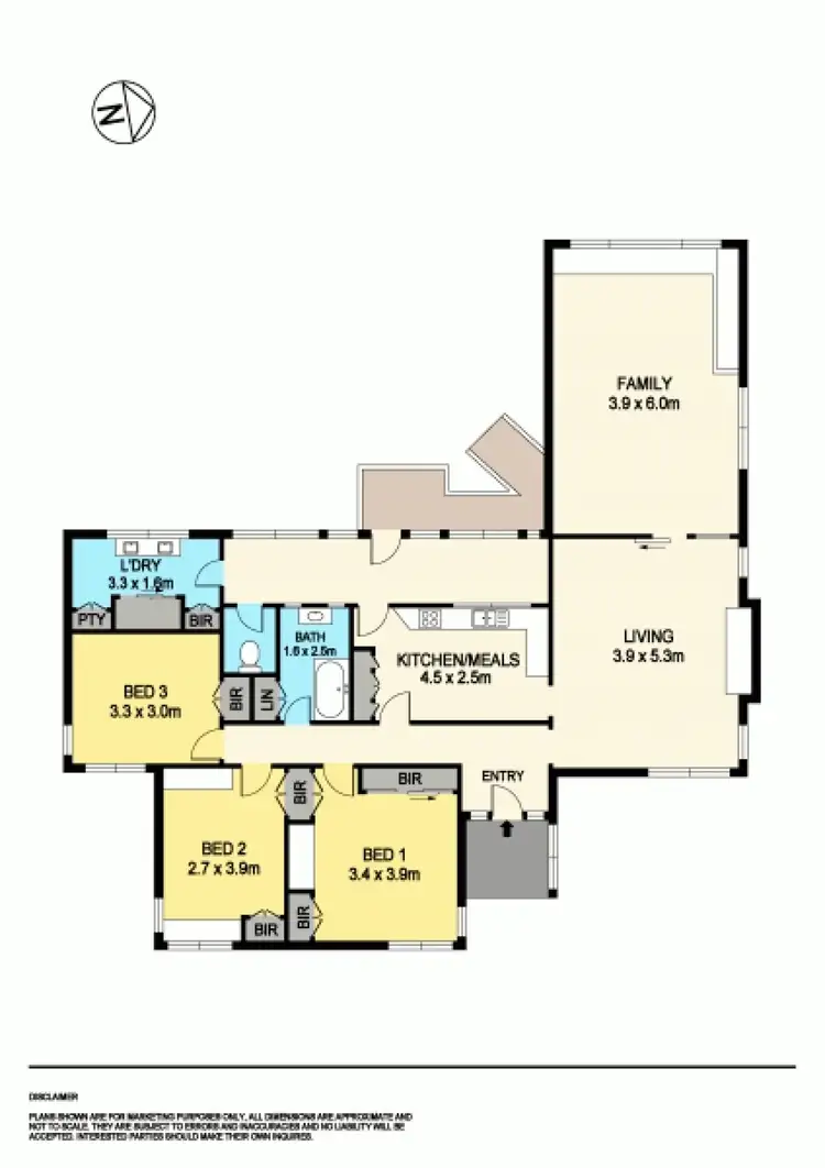 Floorplan of Homely house listing, 102a Yarrowee Parade, Ballarat Central VIC 3350