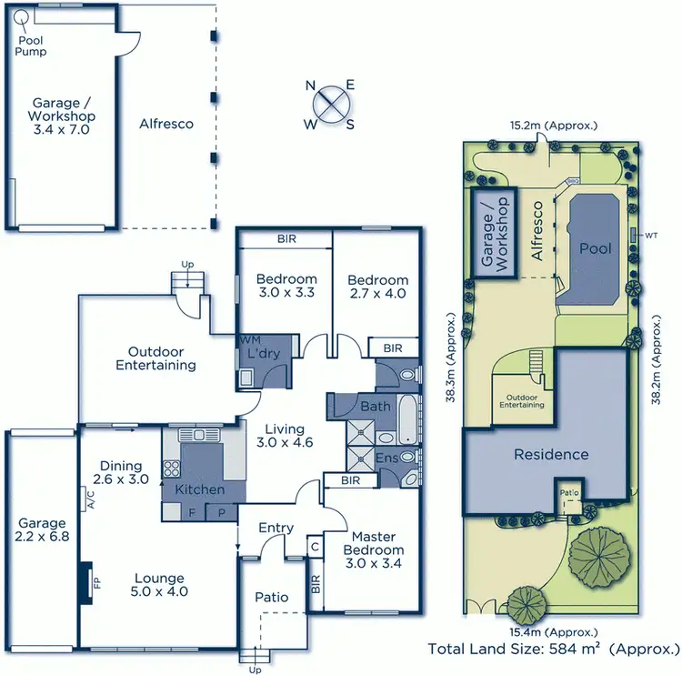 Floorplan of Homely house listing, 24 Irene Crescent, Mitcham VIC 3132