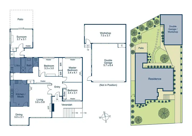 Floorplan of Homely house listing, 4 Douglas Avenue, Box Hill South VIC 3128