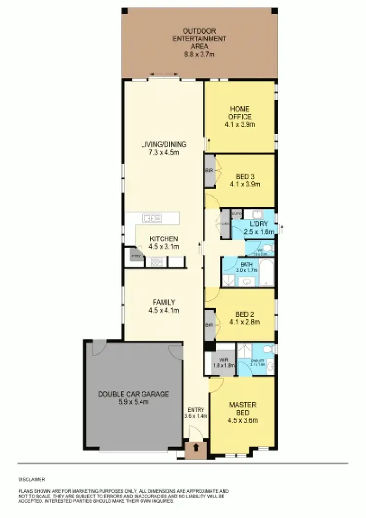 Floorplan of Homely house listing, 3 Romilly Close, Delacombe VIC 3356