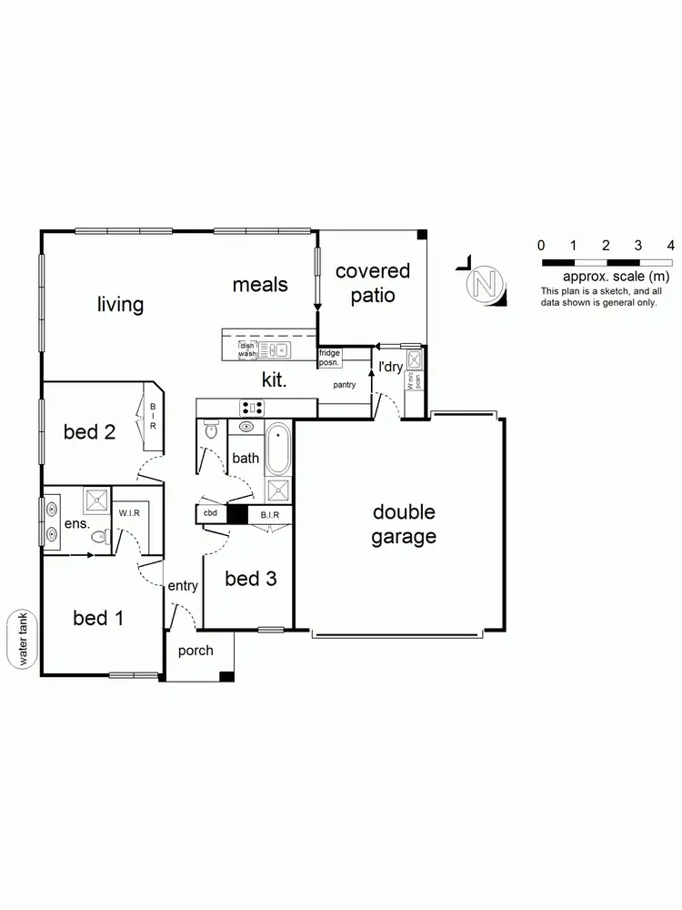 Floorplan of Homely unit listing, Address available on request