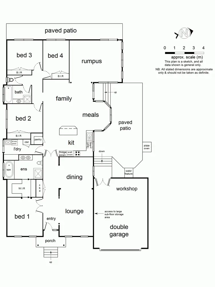 Floorplan of Homely house listing, Address available on request