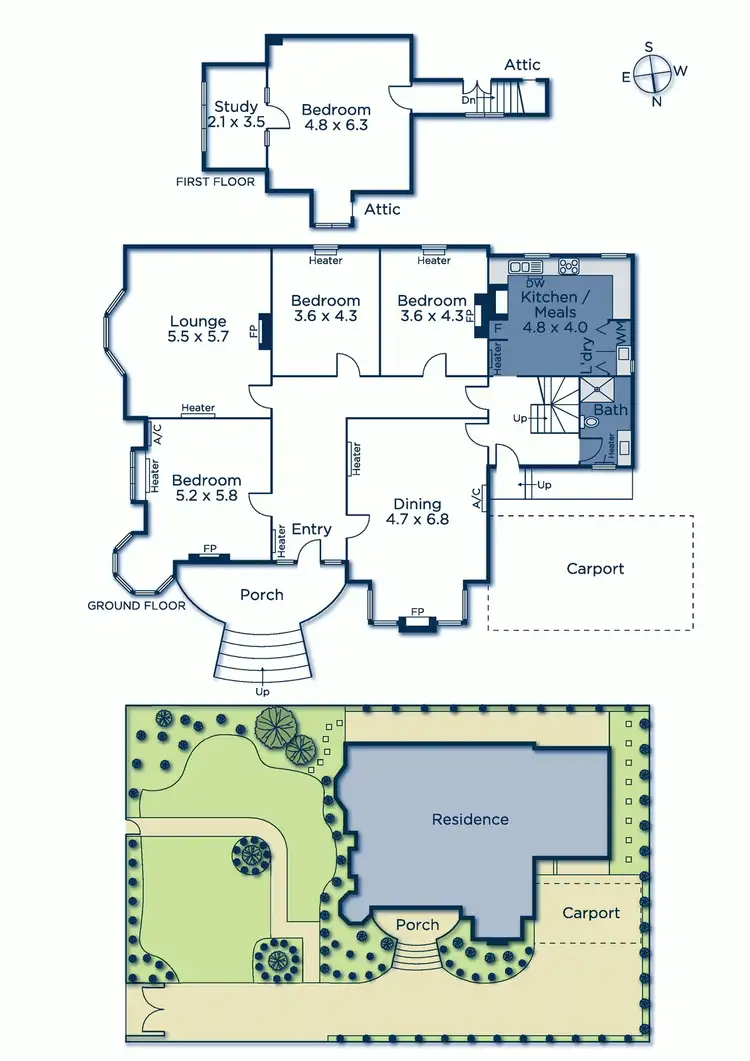 Floorplan of Homely house listing, 17 Victoria Crescent, Mont Albert VIC 3127