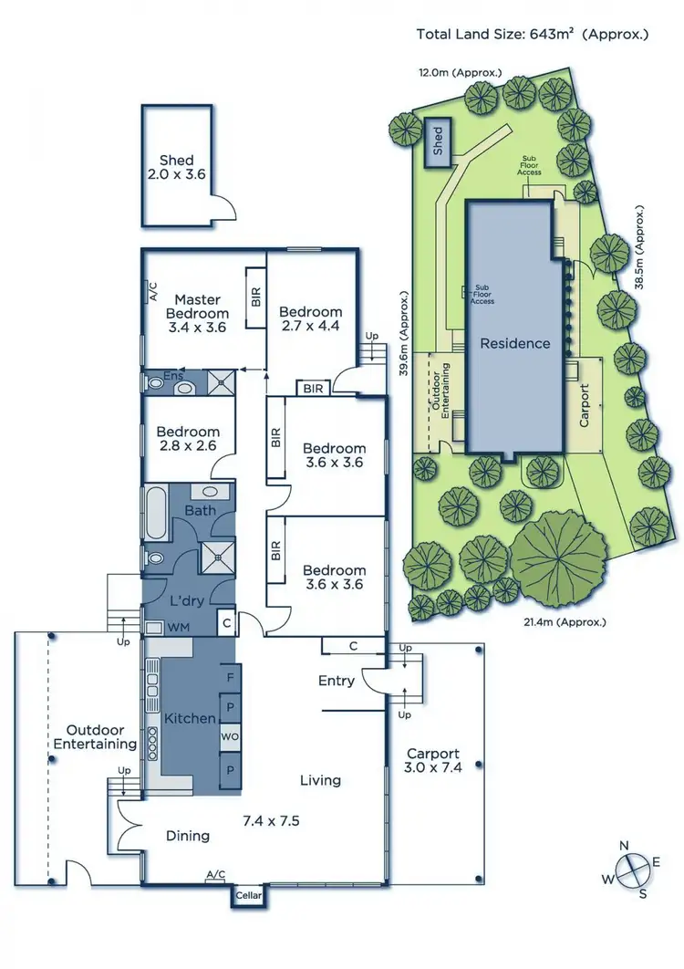 Floorplan of Homely house listing, 3 Sheila Street, Blackburn North VIC 3130