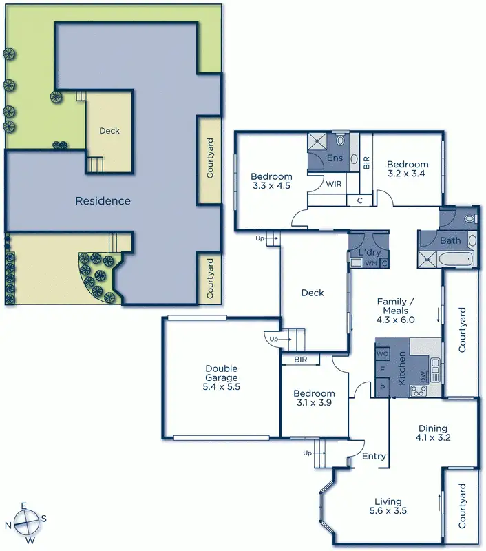 Floorplan of Homely unit listing, 2/19 Gardenia Street, Blackburn VIC 3130