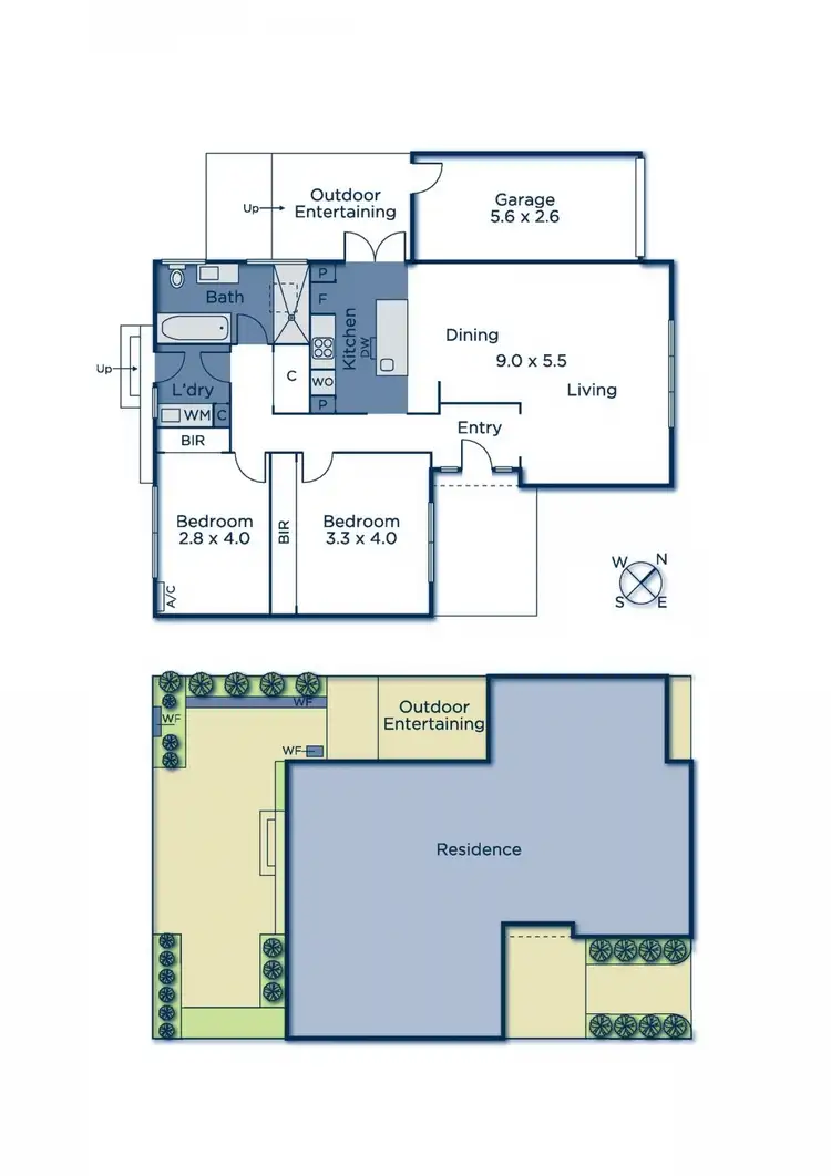 Floorplan of Homely villa listing, 3/6 Peverill Street, Malvern East VIC 3145