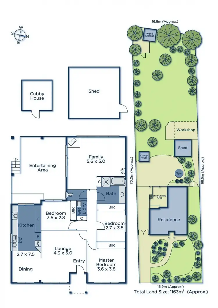 Floorplan of Homely house listing, 13 Thelma Avenue, Boronia VIC 3155