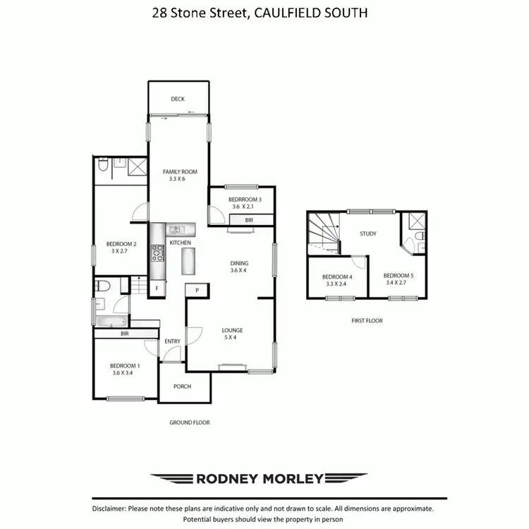 Floorplan of Homely house listing, 28 Stone Street, Caulfield South VIC 3162