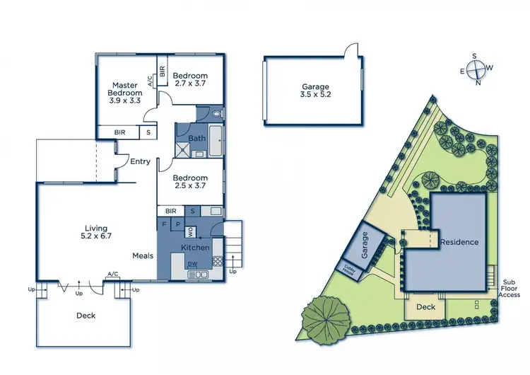Floorplan of Homely house listing, 5 Lana Street, Blackburn South VIC 3130