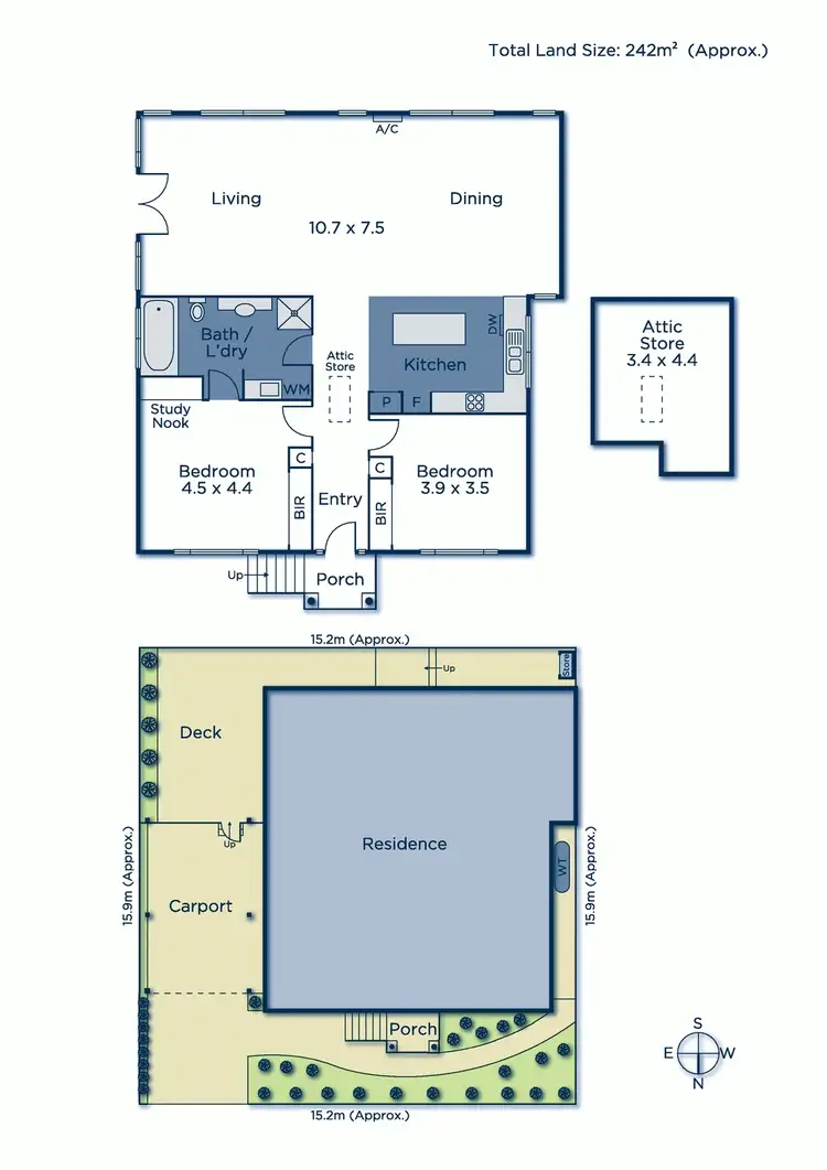 Floorplan of Homely house listing, 2 Culwell Avenue, Mitcham VIC 3132