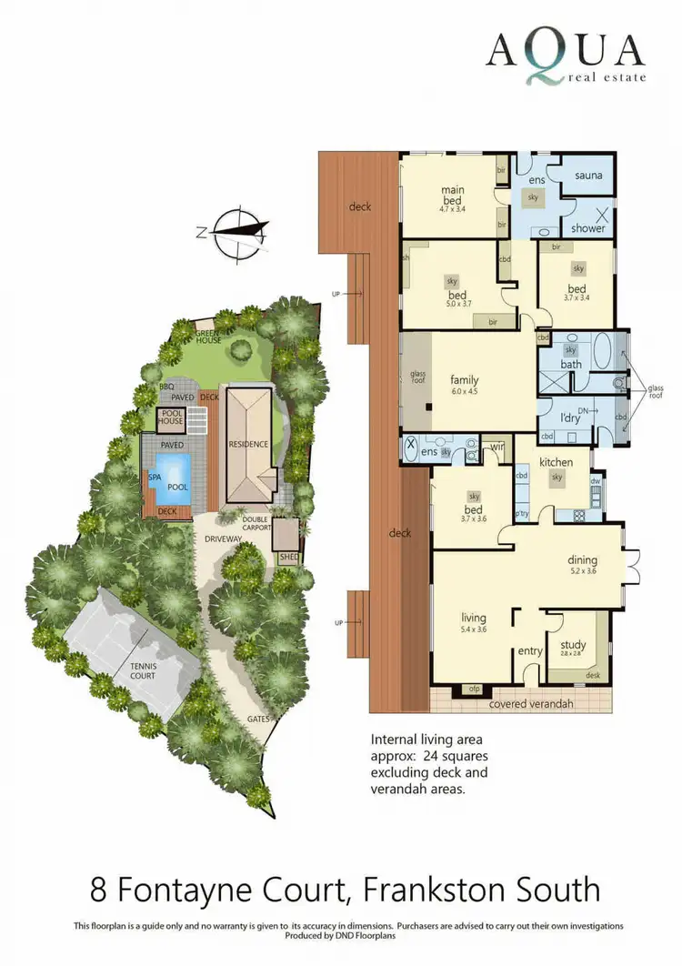 Floorplan of Homely house listing, 8 Fontayne Court, Frankston South VIC 3199