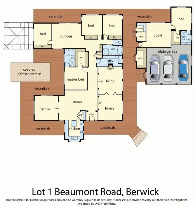 Floorplan of Homely house listing, 192-196 Beaumont Road, Berwick VIC 3806