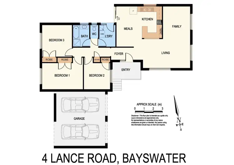 Floorplan of Homely house listing, 4 Lance Road, Bayswater VIC 3153