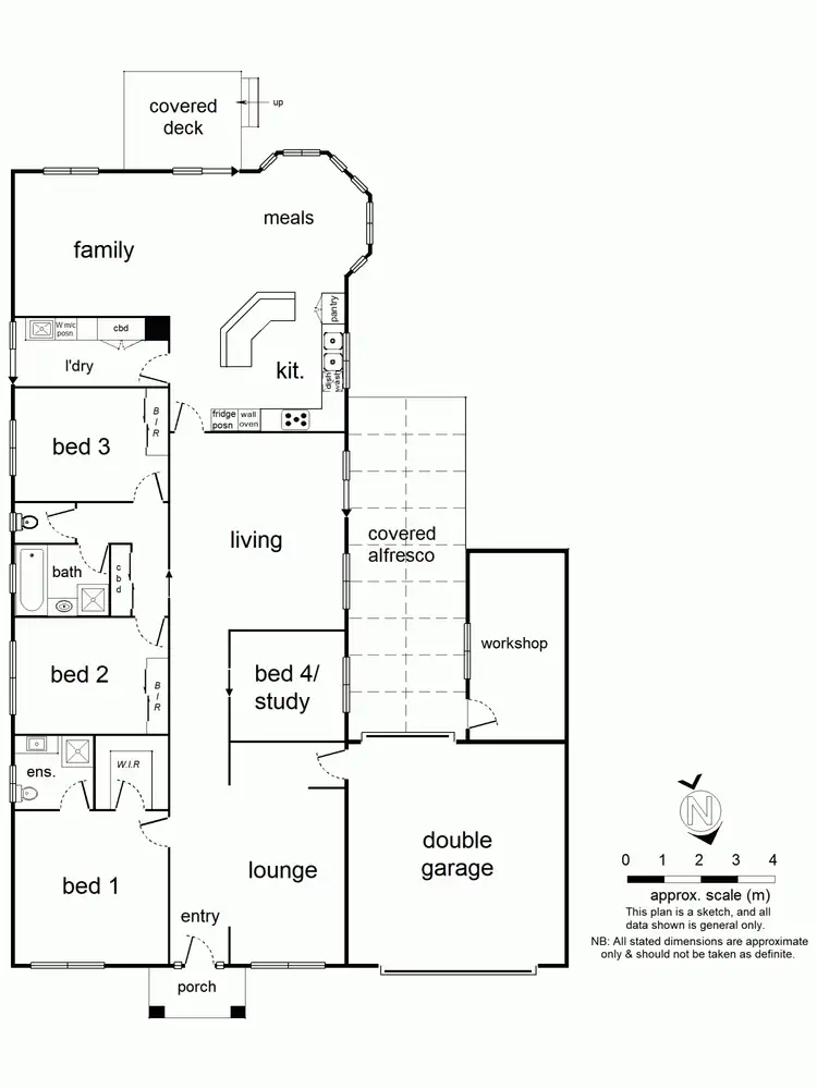 Floorplan of Homely house listing, Address available on request